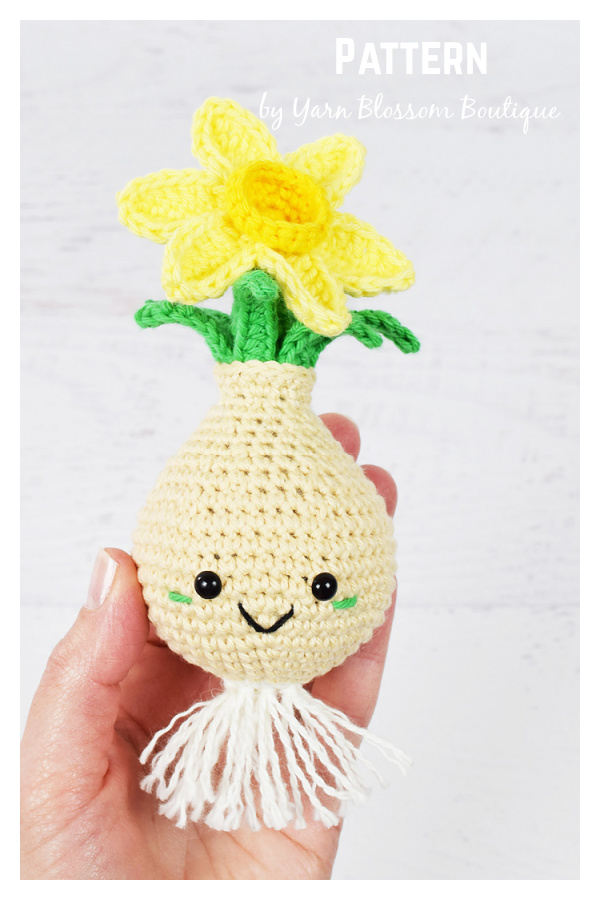 Daffodil Bulb Crochet Pattern