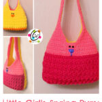 Little Girl Spring Purse Free Crochet Pattern