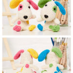 Pip and Patch Dog Crochet Free Pattern