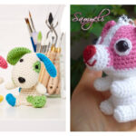 Pip and Patch Dog Crochet Free Pattern