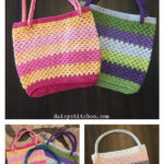 Summer Friendship Tote Crochet Free Pattern
