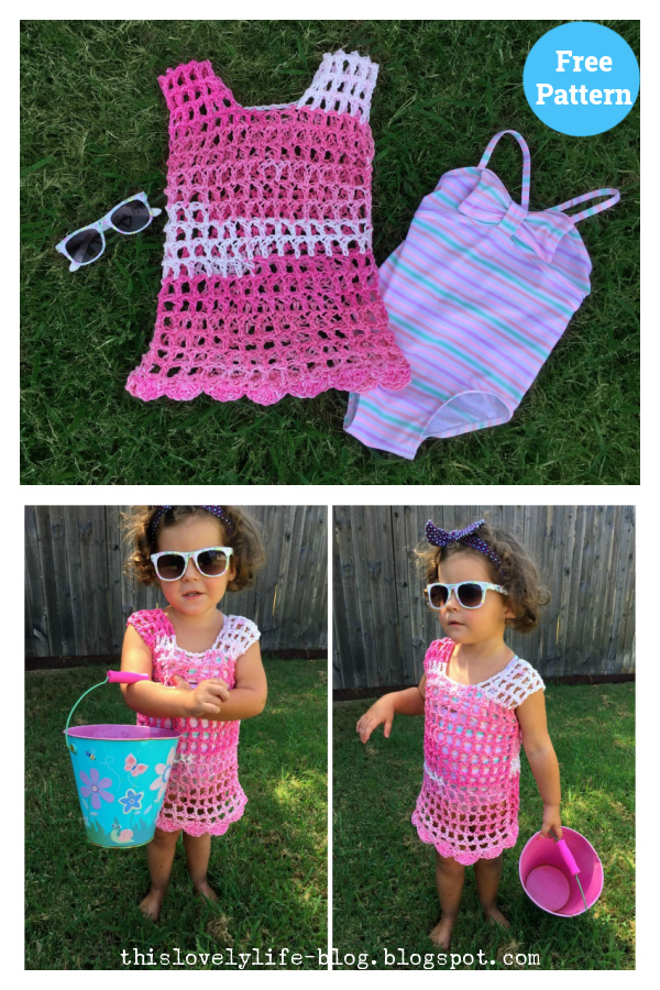 Toddler Swim Cover Crochet Free Pattern