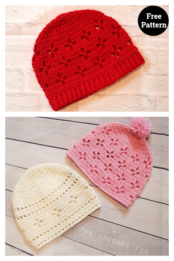 Vintage Vibes Beanie Hat Crochet Free Pattern