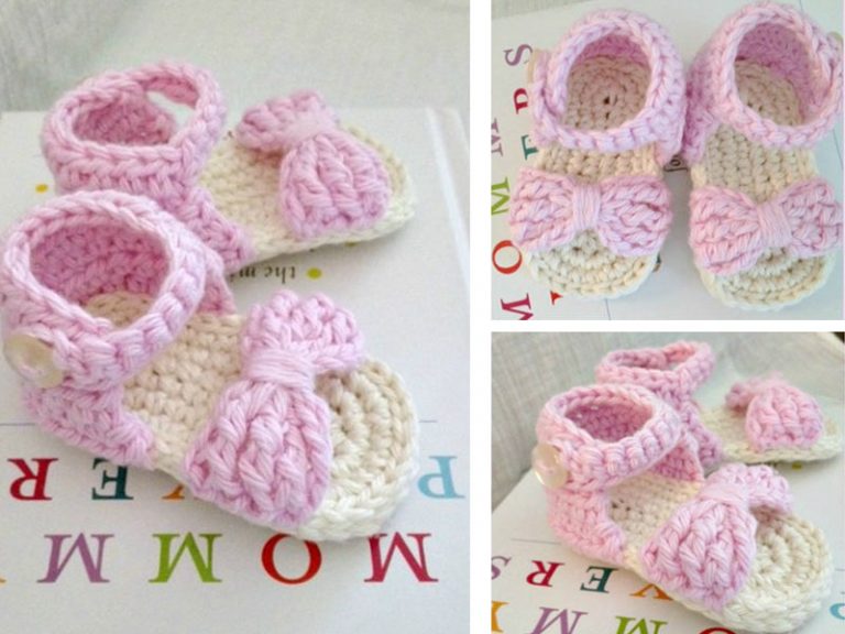 Baby Sandals Crochet Free Pattern