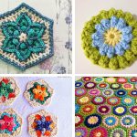 Summer Flower Hexagon Free Crochet Pattern