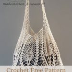 Pineapple Stitch Tote Bag Crochet Free Pattern