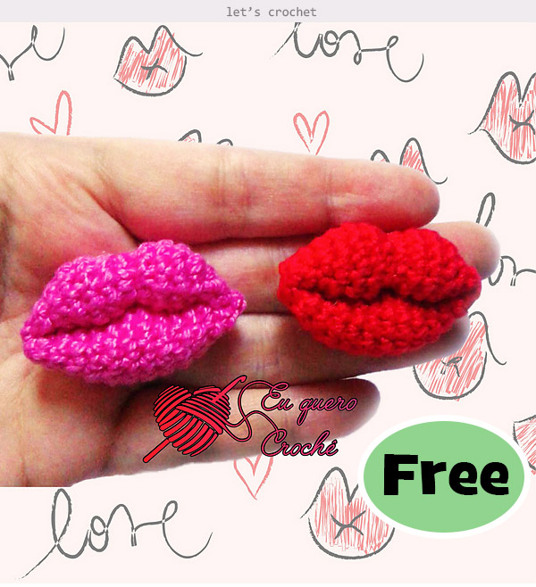 Kiss Crochet Free Pattern