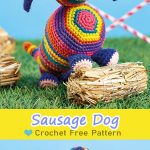 Sausage Dog Crochet Free Pattern