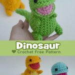 Dinosaur Amigurumi Free Crochet Pattern