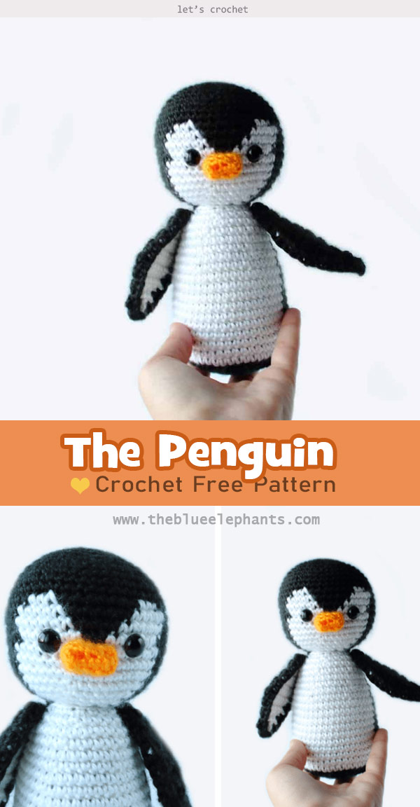 Amigurumi Penelope The Penguin Free Crochet Pattern