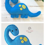 Brachiosaurus Dinosaur Amigurumi Free Crochet Pattern