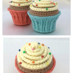 Cupcake Pin Cushion Free Crochet Pattern