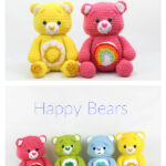 Happy Bears Amigurumi Crochet Free Pattern