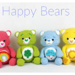 Happy Bears Amigurumi Crochet Free Pattern