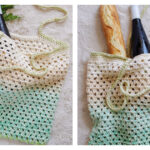 Simple Market Bag Free Crochet Pattern