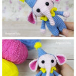 Tiny Elephant Amigurumi Free Crochet Pattern
