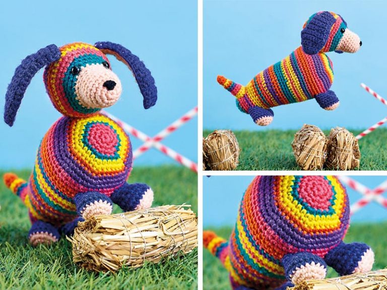 Sausage Dog Crochet Free Pattern