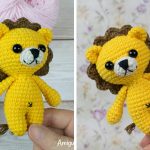 Tiny Lion Amigurumi Crochet Free Pattern