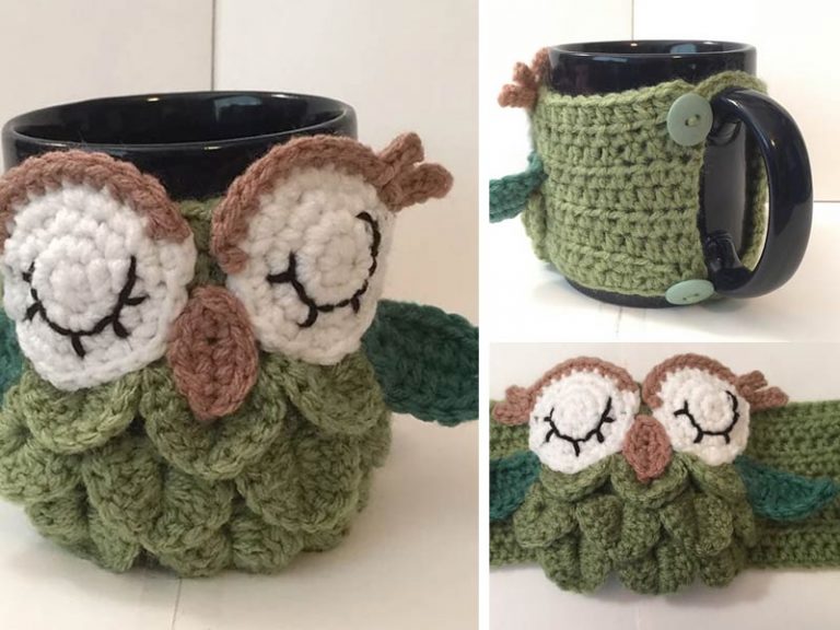 Tea Owl Cozy Crochet Free Pattern