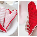 Skinny Hearts Free Crochet Pattern