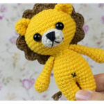 Tiny Lion Amigurumi Crochet Free Pattern