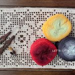Lace Rose Coaster Crochet Free Pattern