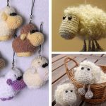 Sheep Keychain Free Crochet Pattern