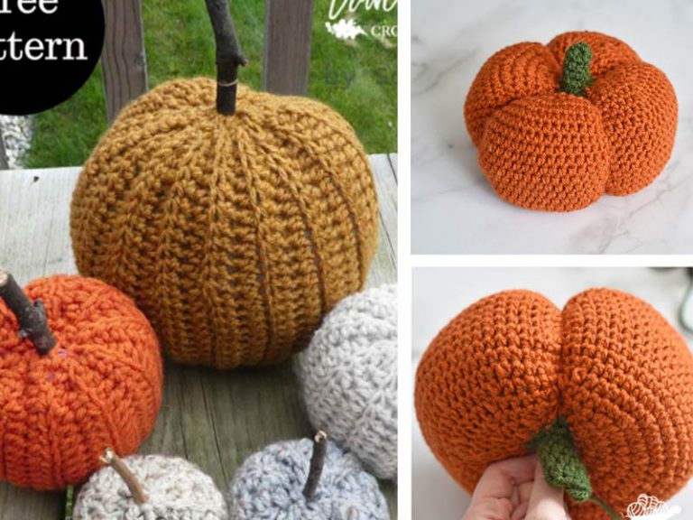 Country Farm Pumpkins Free Crochet Pattern
