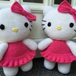 Big Hello Kitty Crochet Free Pattern