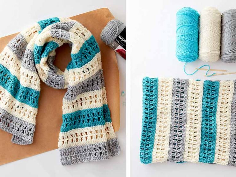 Modern Care Wrap Crochet Free Pattern
