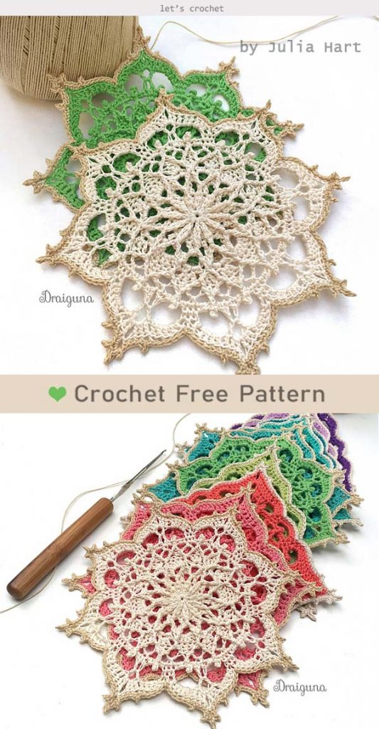 Wispweave Octagon Free Crochet Pattern