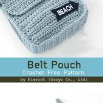Belt Pouch Free Crochet Pattern