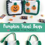 Pumpkin Treat Bags Free Crochet Pattern