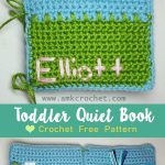 Free Crochet Toddler Quiet Book Pattern