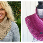 Crochet Lacey Charma Neck Warmer Free Pattern