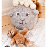 Dolly the Sheep Pillow Free Crochet Pattern