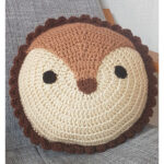 Hedgehog cushion Crochet Pattern