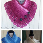 Pam’s Ombre Cowled Neckwarmer Free Crochet Pattern