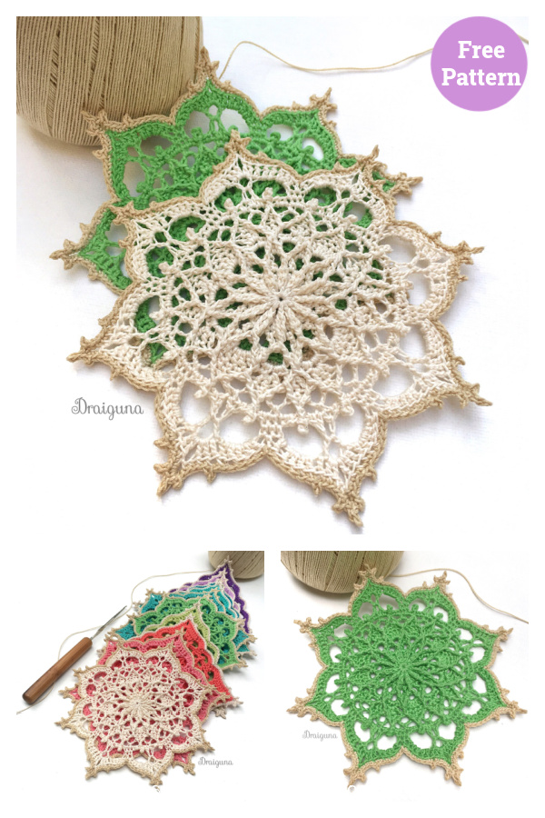 Wispweave Octagon Free Crochet Pattern