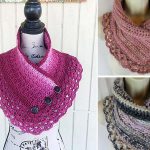 Crochet Lacey Charma Neck Warmer Free Pattern