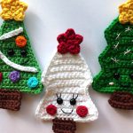 Easy Christmas Trees Crochet Free Pattern