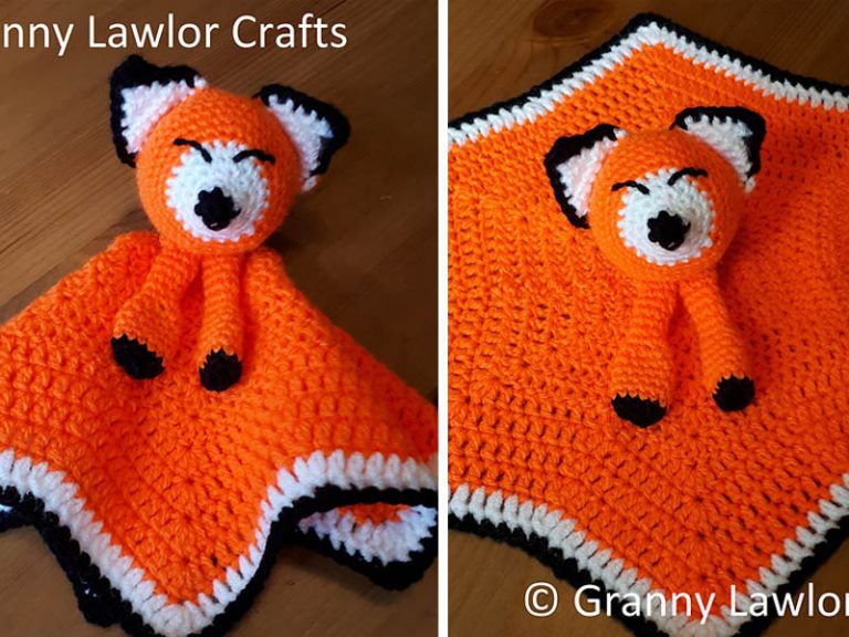 Fox Lovey Crochet Free Pattern