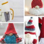 Christmas Puffball Gnome Amigurumi Crochet Free Pattern