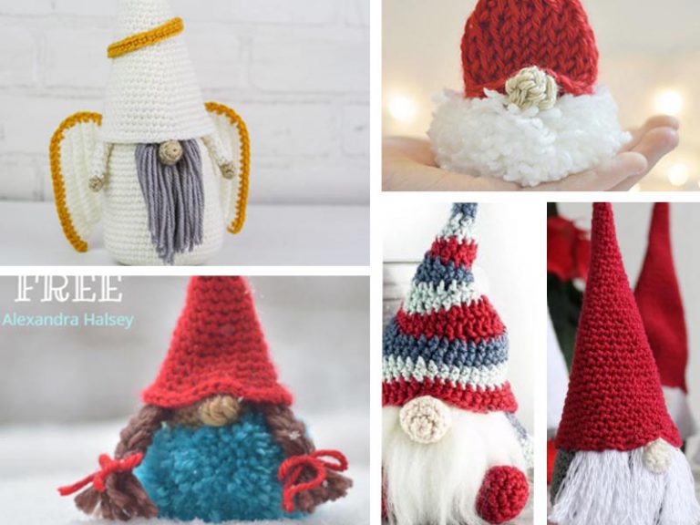 Christmas Gnome Amigurumi Crochet Free Pattern