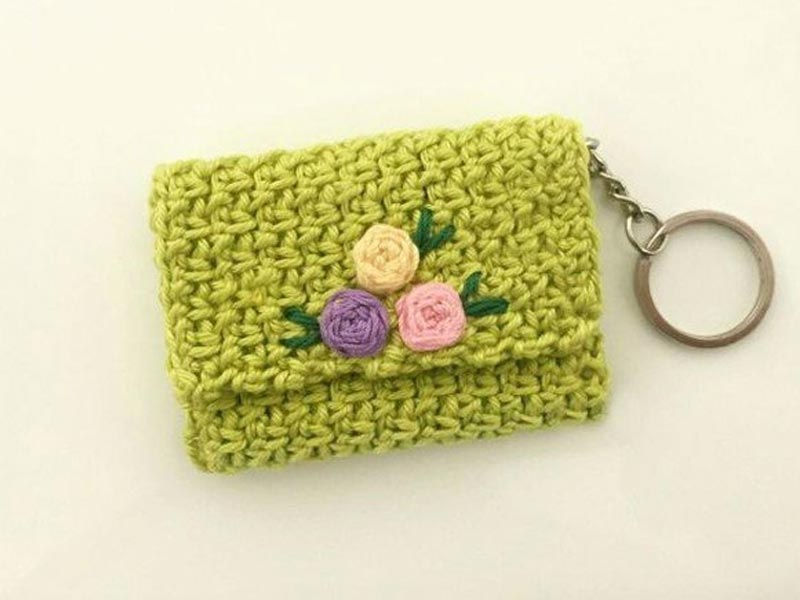 Pattern Crochet Coin Purse Squeeze Pinch Frame With Flower Instant Digital  Download Pdf - Etsy