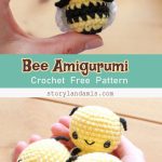 Crochet Little Bee Amigurumi Free Pattern