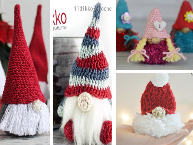 Christmas Gnome Amigurumi Crochet Free Pattern
