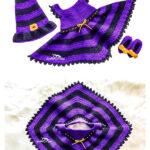 Baby Witch Costume Crochet Free Pattern