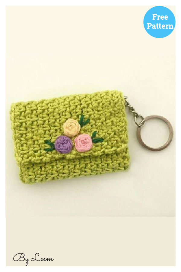 Coin Purse Free Crochet Pattern for Beginners