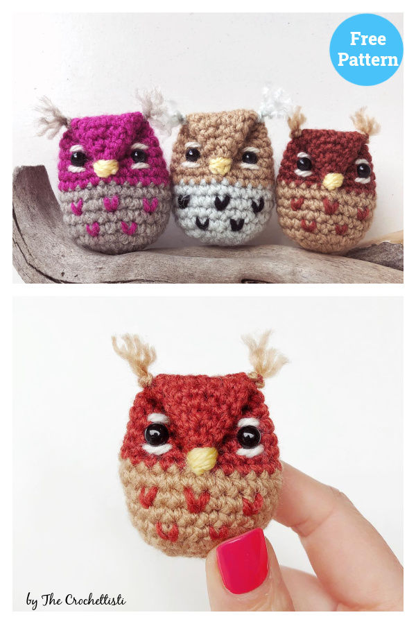 Ernesto Owl Crochet Free Pattern